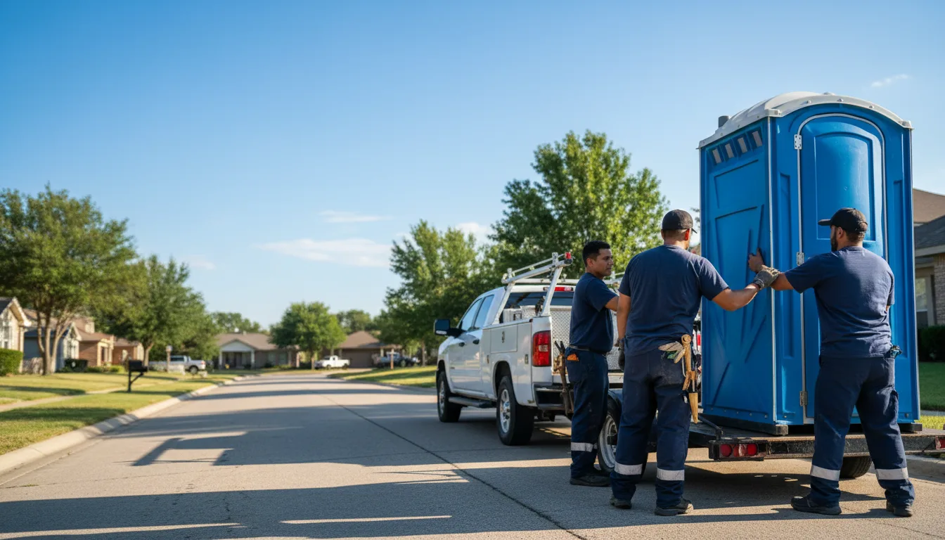 Portable Toilet Rental in Saraland, AL near me